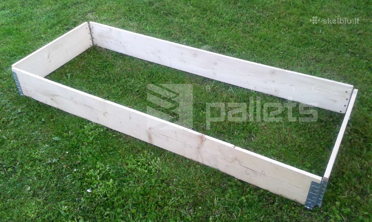 Šarnyriniai apvadai, rėmai, bortai daržo lysvėms - nuotraukos Nr. 3