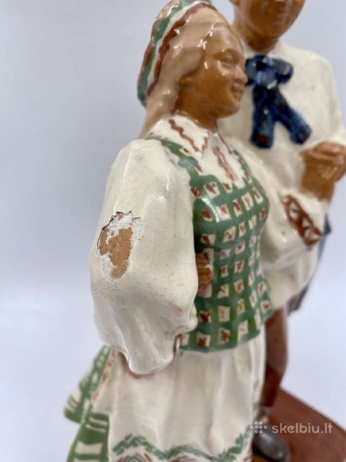 Kolekcinė Kauno dailė statulėlė Šokėjai - nuotraukos Nr. 6