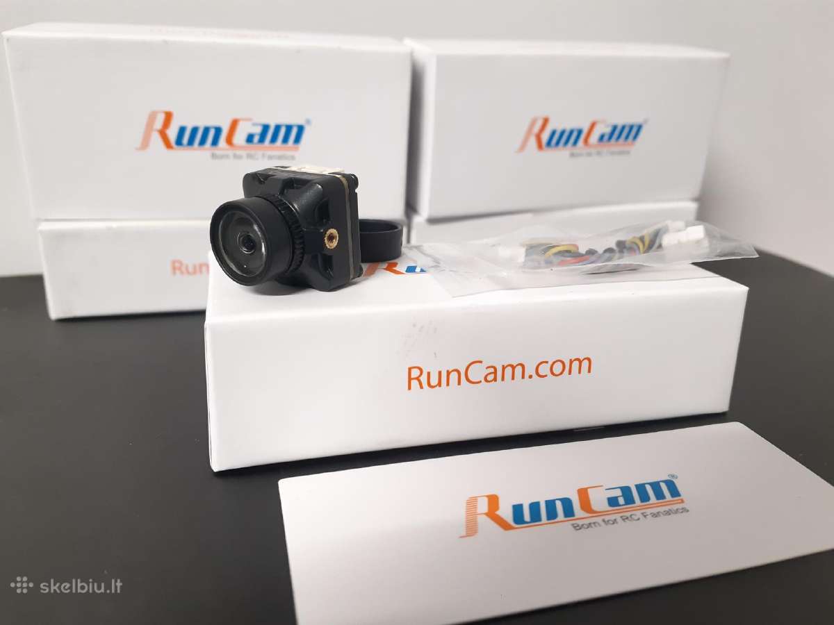 Naujos fpv kameros Runcam Robin 3