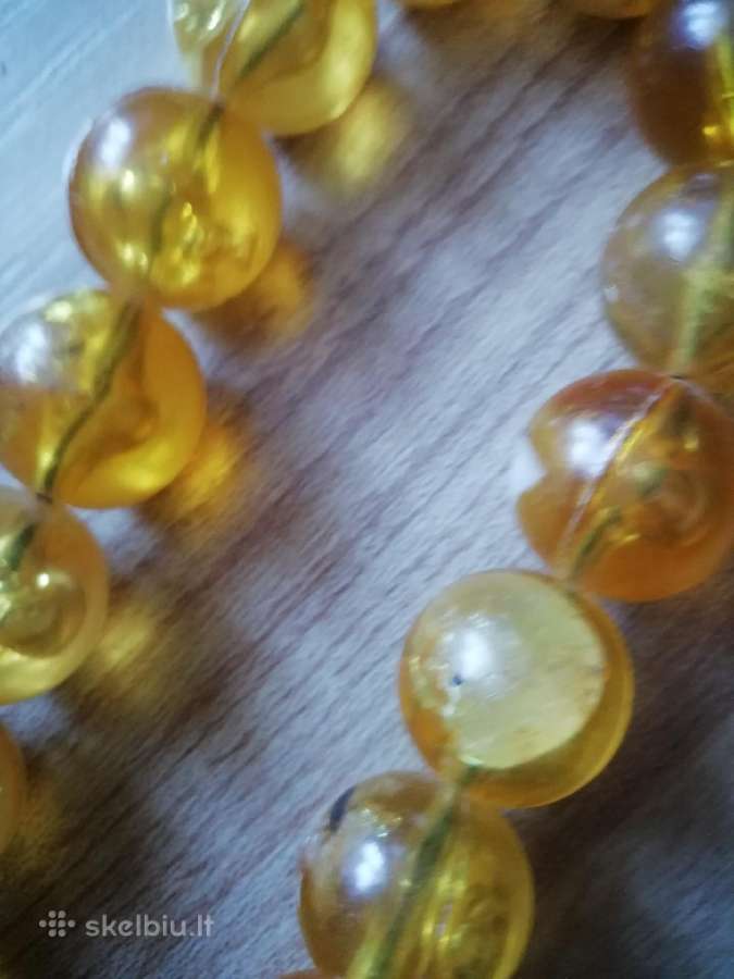 Papuošalai ir gintariniai karoliai. - nuotraukos Nr. 23