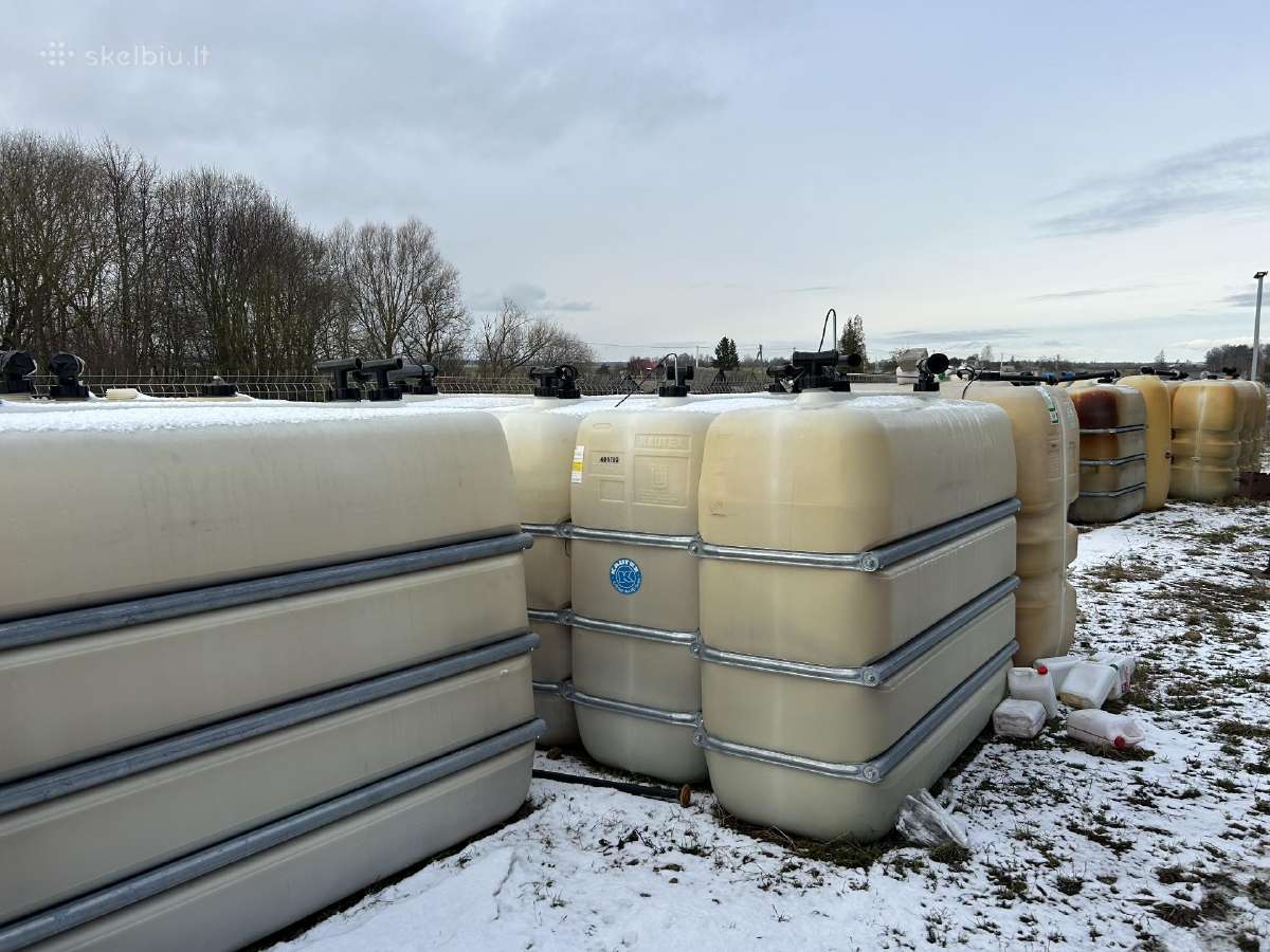 Talpos, bačkos skystam kurui vandeniui750-3000ltr - nuotraukos Nr. 6