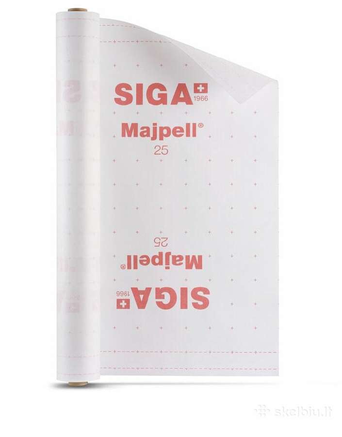 Siga Majpell 25 - Garo izoliacinė membrana 1.5x50m
