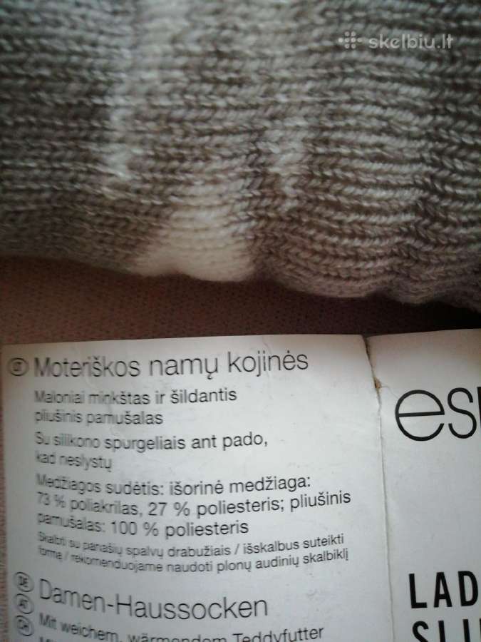 Megstos kojinės ir ilgos šiltos kojinės mot. - nuotraukos Nr. 5