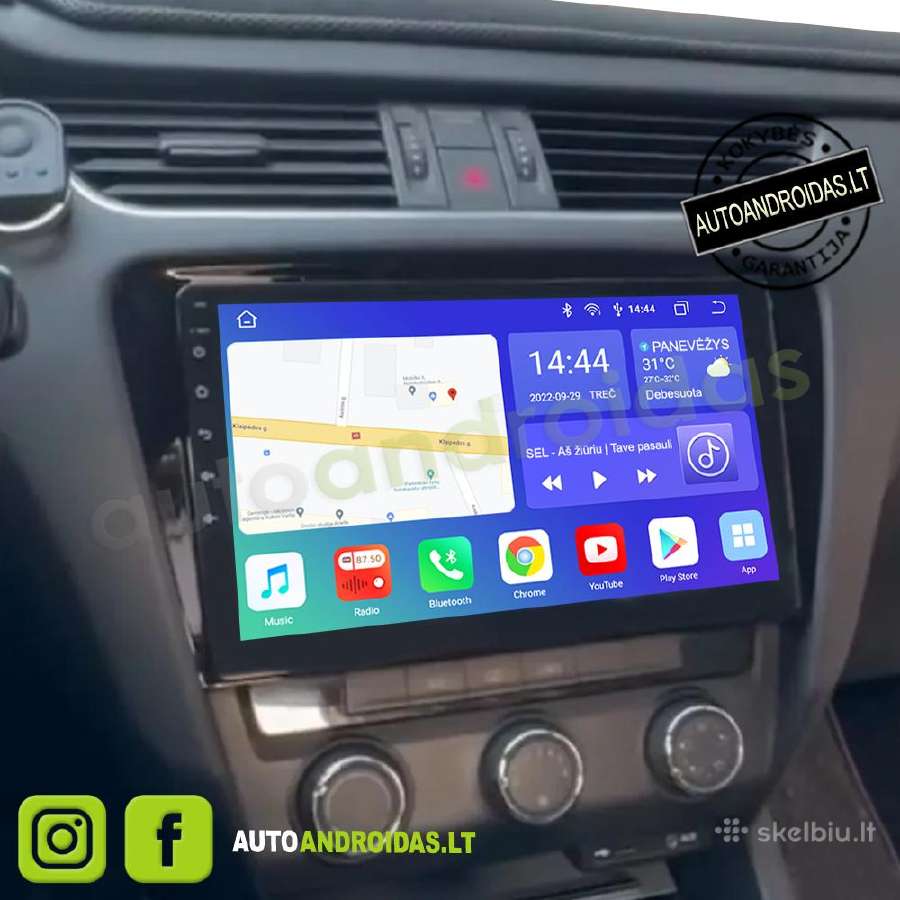 Skoda Octavia 3 A7 2013-18 Android multimedia GPS