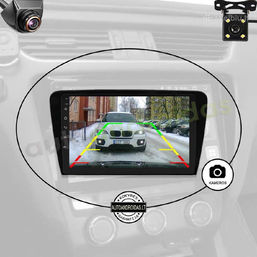 Skoda Octavia 3 A7 2013-18 Android multimedia GPS - nuotraukos Nr. 7