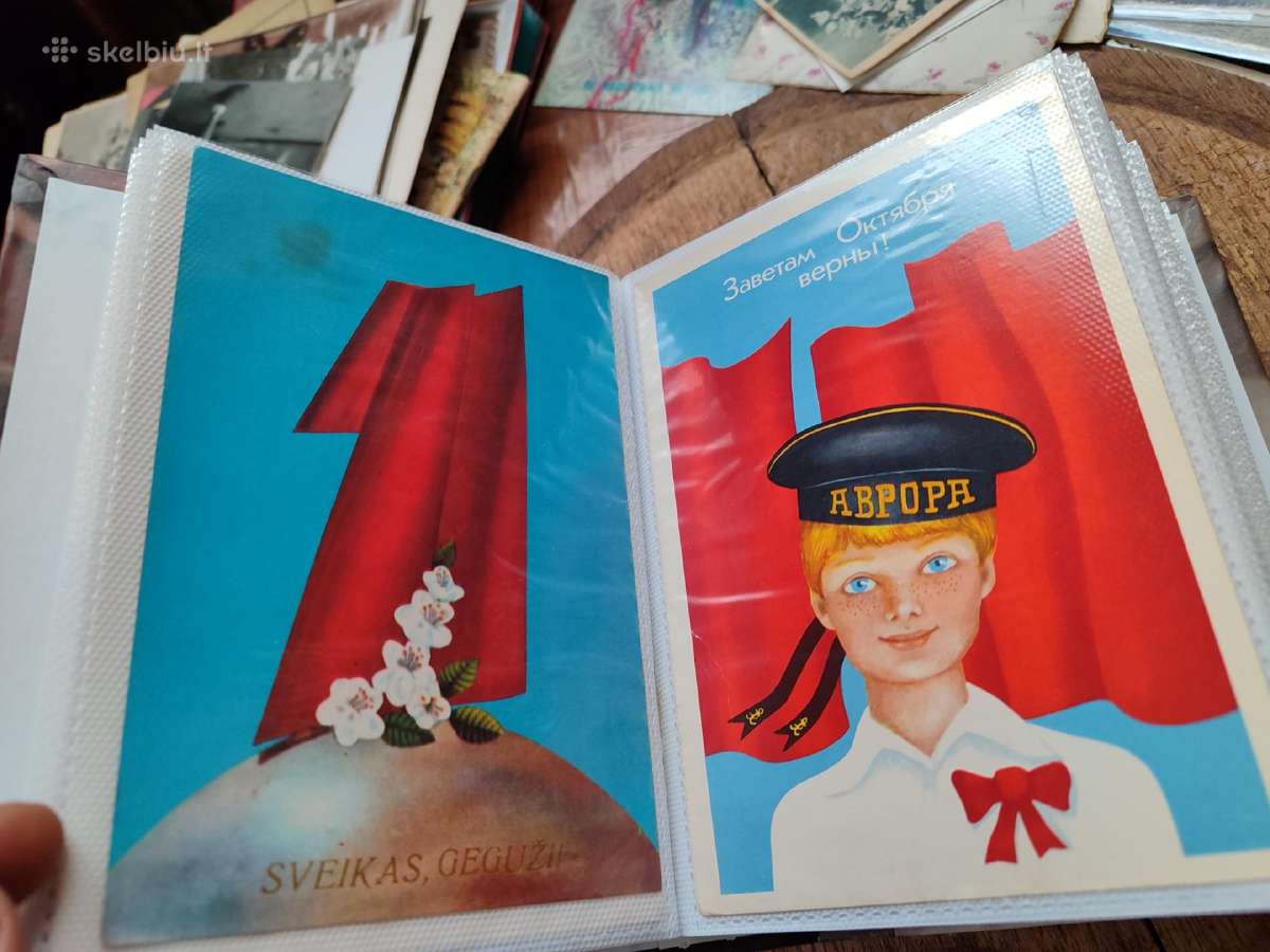 Tarybinės atvirutės agitacija pasakos - nuotraukos Nr. 7