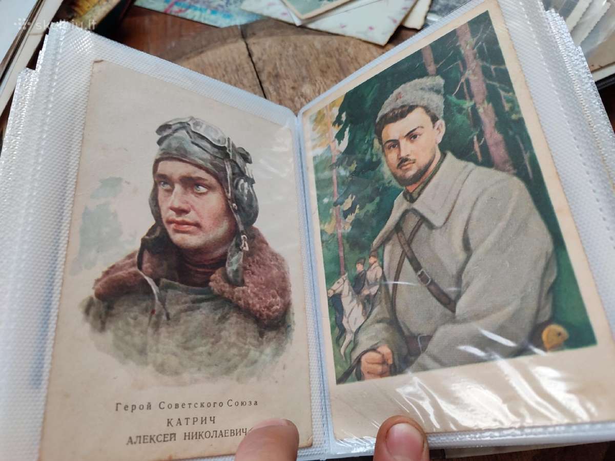 Tarybinės atvirutės agitacija pasakos - nuotraukos Nr. 26