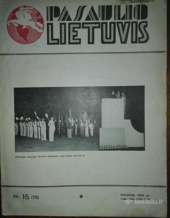 1307. Pasaulio Lietuvis antikvarinis-kolekcinis žu