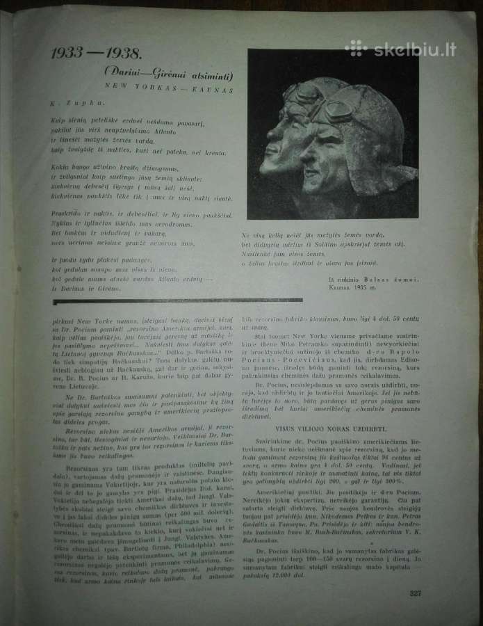 1307. Pasaulio Lietuvis antikvarinis-kolekcinis žu - nuotraukos Nr. 3
