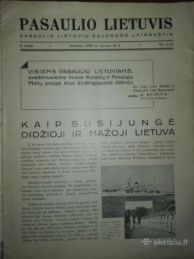1307. Pasaulio Lietuvis antikvarinis-kolekcinis žu - nuotraukos Nr. 5