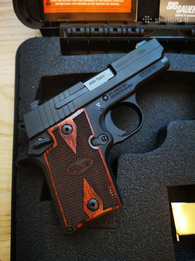 Sig Sauer p938 Rosewood cal 9x19