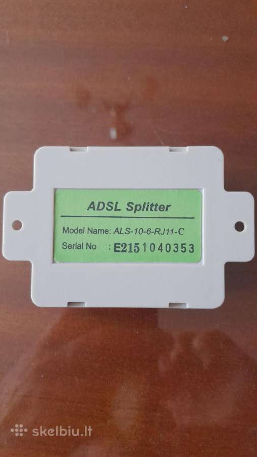 Adsl paskirstytojas