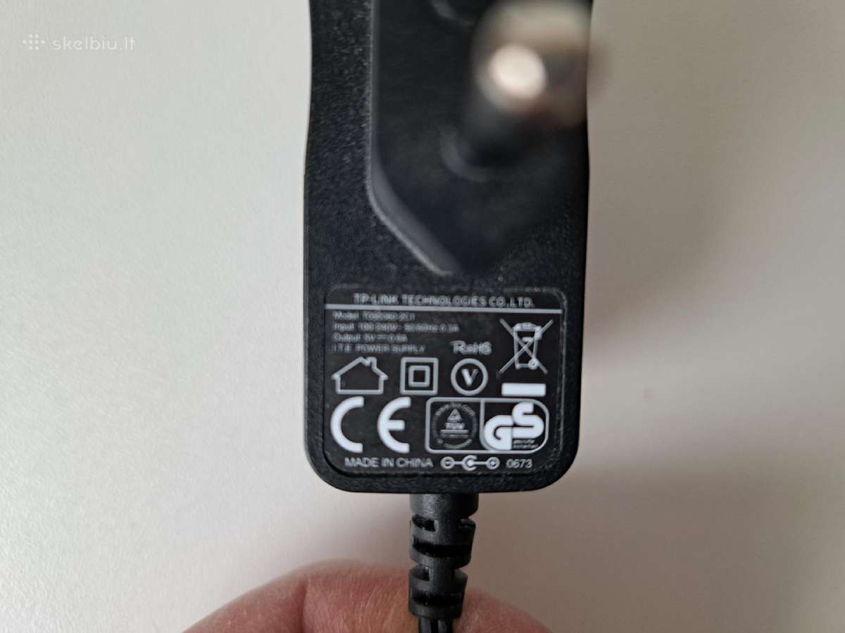 Adapteris, pakrovėjas įkroviklis Tp-link 5v - nuotraukos Nr. 2