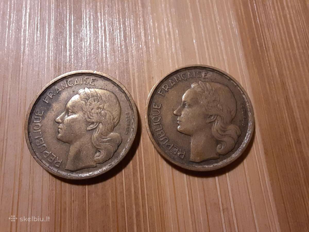 10 franku 1951 B ir 1953 B - Prancūzija - nuotraukos Nr. 2