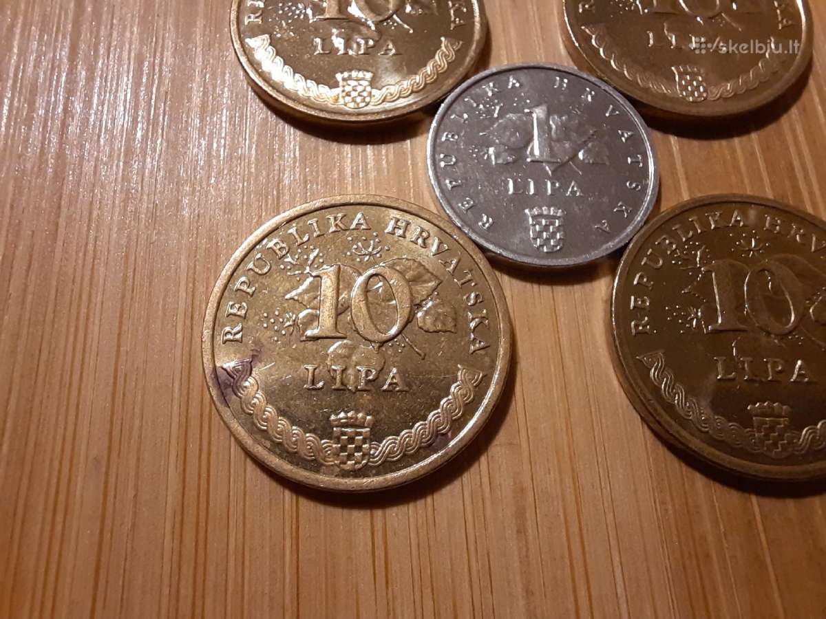 10 ir 1 Lipu Proof rinkinukas - Kroatija