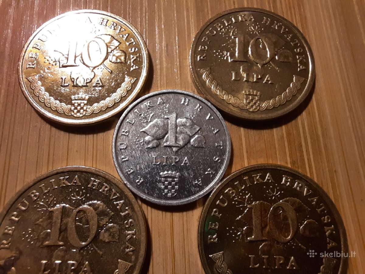 10 ir 1 Lipu Proof rinkinukas - Kroatija - nuotraukos Nr. 3
