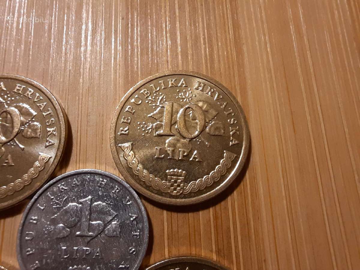 10 ir 1 Lipu Proof rinkinukas - Kroatija - nuotraukos Nr. 5