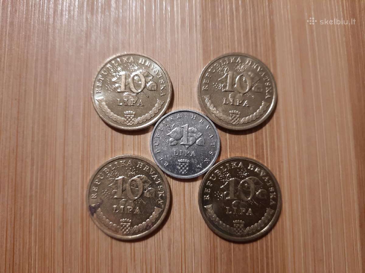 10 ir 1 Lipu Proof rinkinukas - Kroatija - nuotraukos Nr. 6