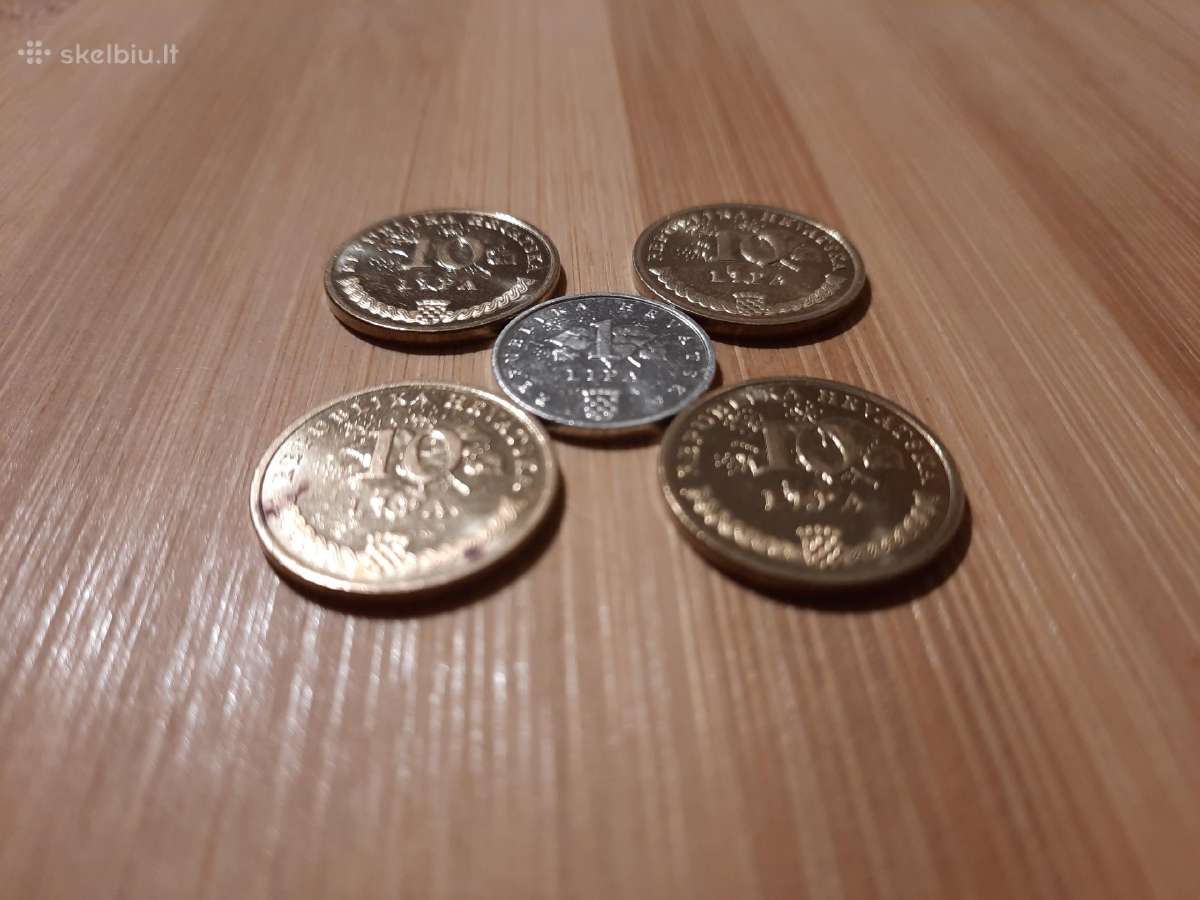 10 ir 1 Lipu Proof rinkinukas - Kroatija - nuotraukos Nr. 7
