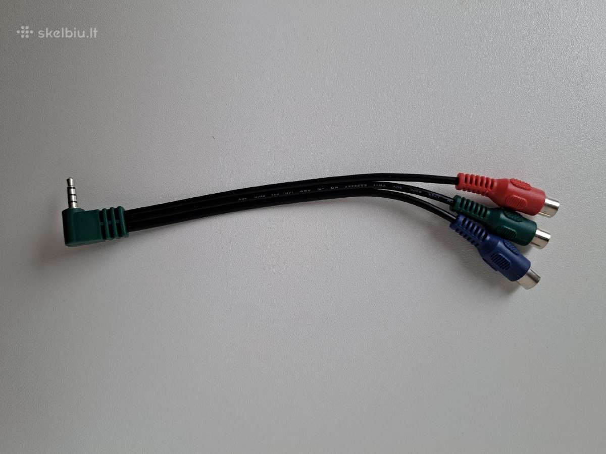 Laidas, jungtis audio