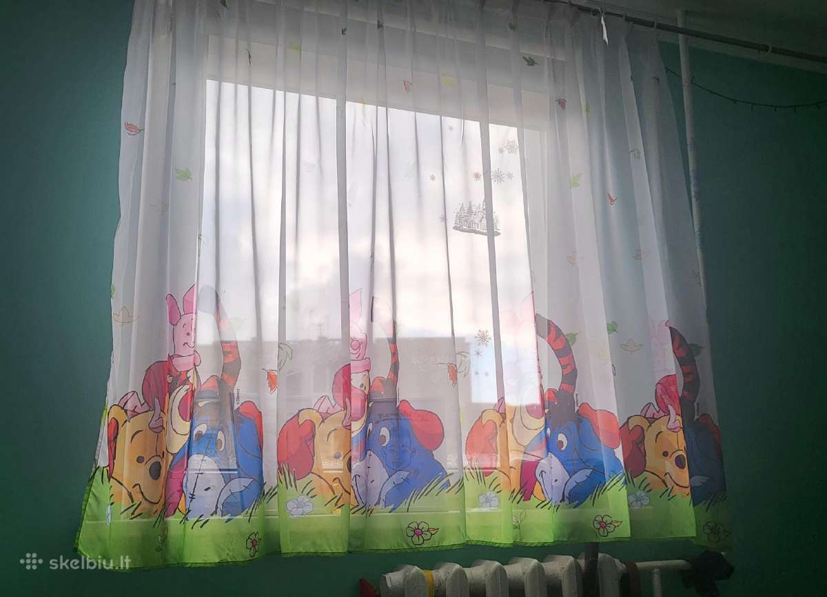 Vaikiškos užuolaidos Miki pukuotukas