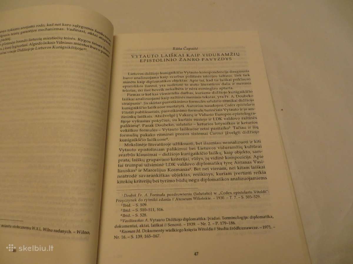 Knyga Metraščiai ir kunigaikščių laiškai 1996 - nuotraukos Nr. 7