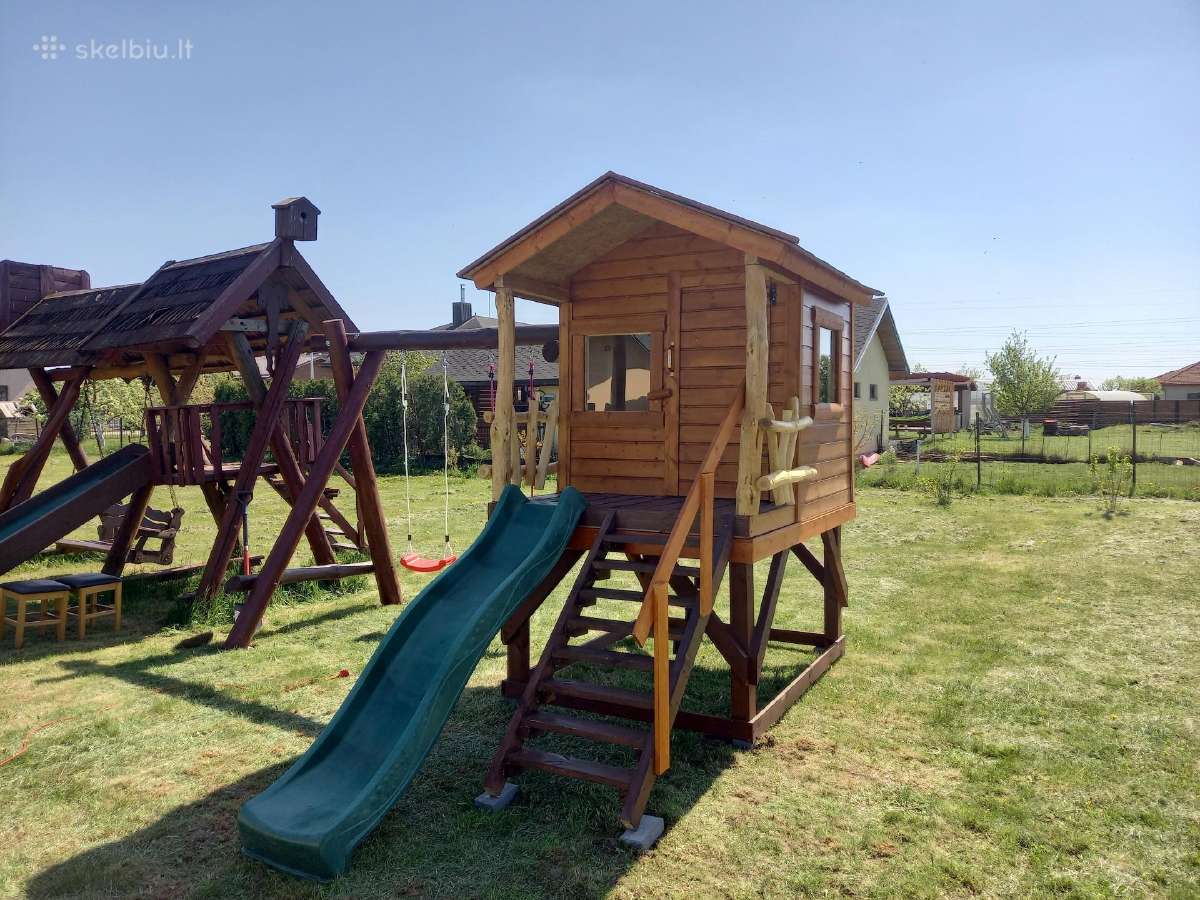 Vaikų žaidimo namelis/ aikštelė - nuotraukos Nr. 32