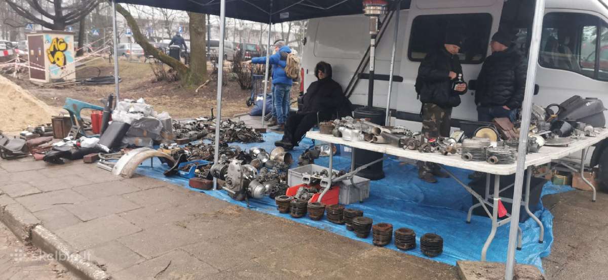 Perku senus motociklus,jų dalis,dokumentus - nuotraukos Nr. 2