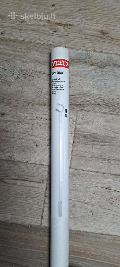 Velux stoglangio rankena
