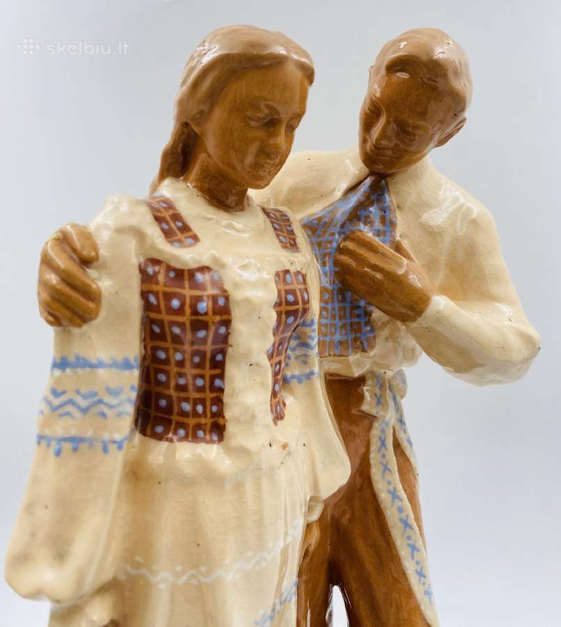 Kolekcinė Kauno dailė statulėlė Prie šaltinio - nuotraukos Nr. 7