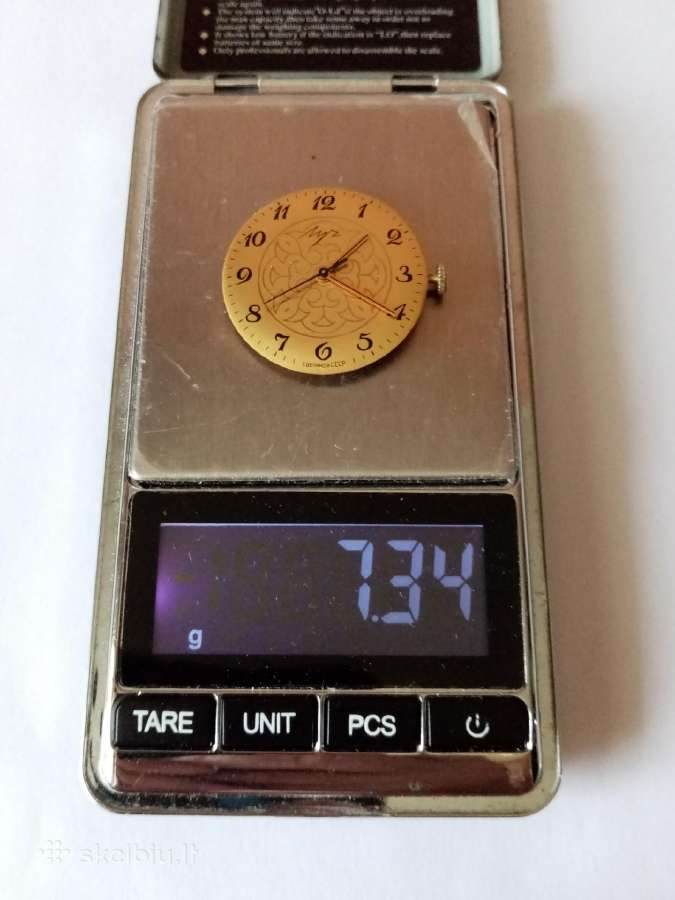 CcccccccccCCCP Auksinio Laikrodžio Mechanizmas Su - nuotraukos Nr. 11