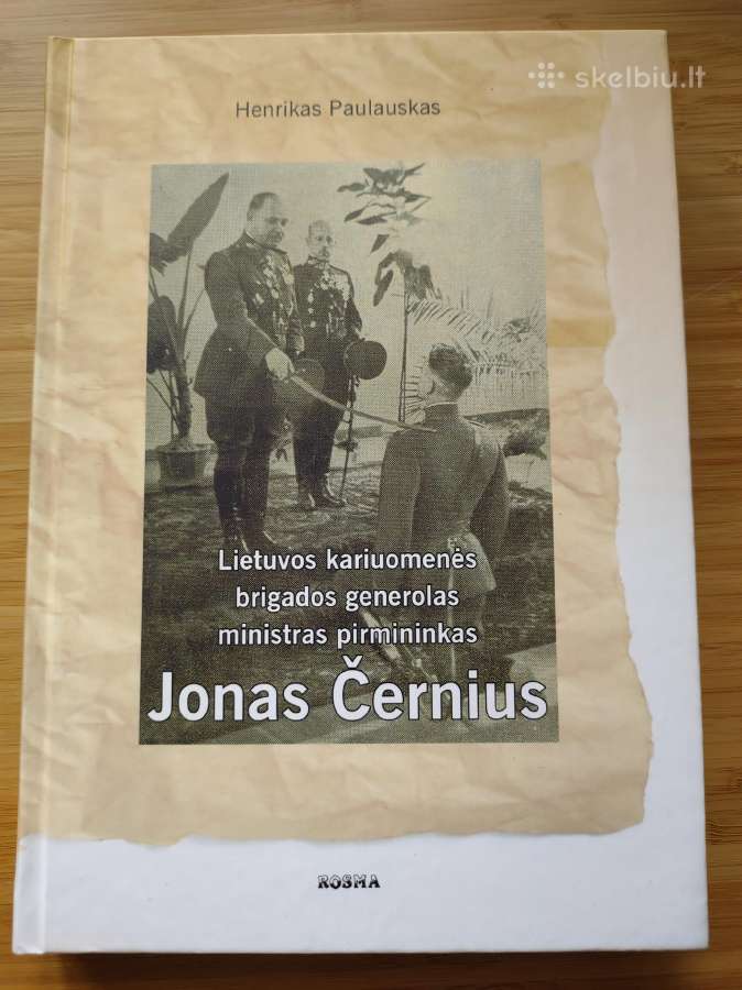 Knyga. Jonas Černius