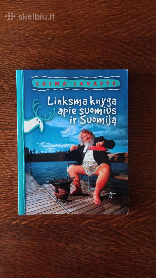 Parduodu knyga"linksma knyga apie suomius ir Suomi