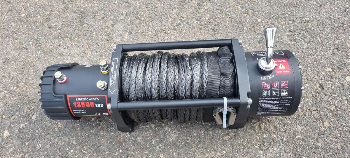 Naujos kokybiškos Gervės 13500lbs su sintetika Akc - nuotraukos Nr. 2