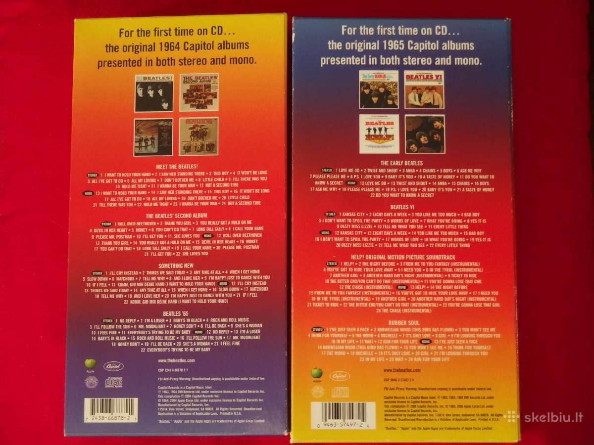 The Beatles-the Capitol Albums Vol.1 Vol.2 - nuotraukos Nr. 2