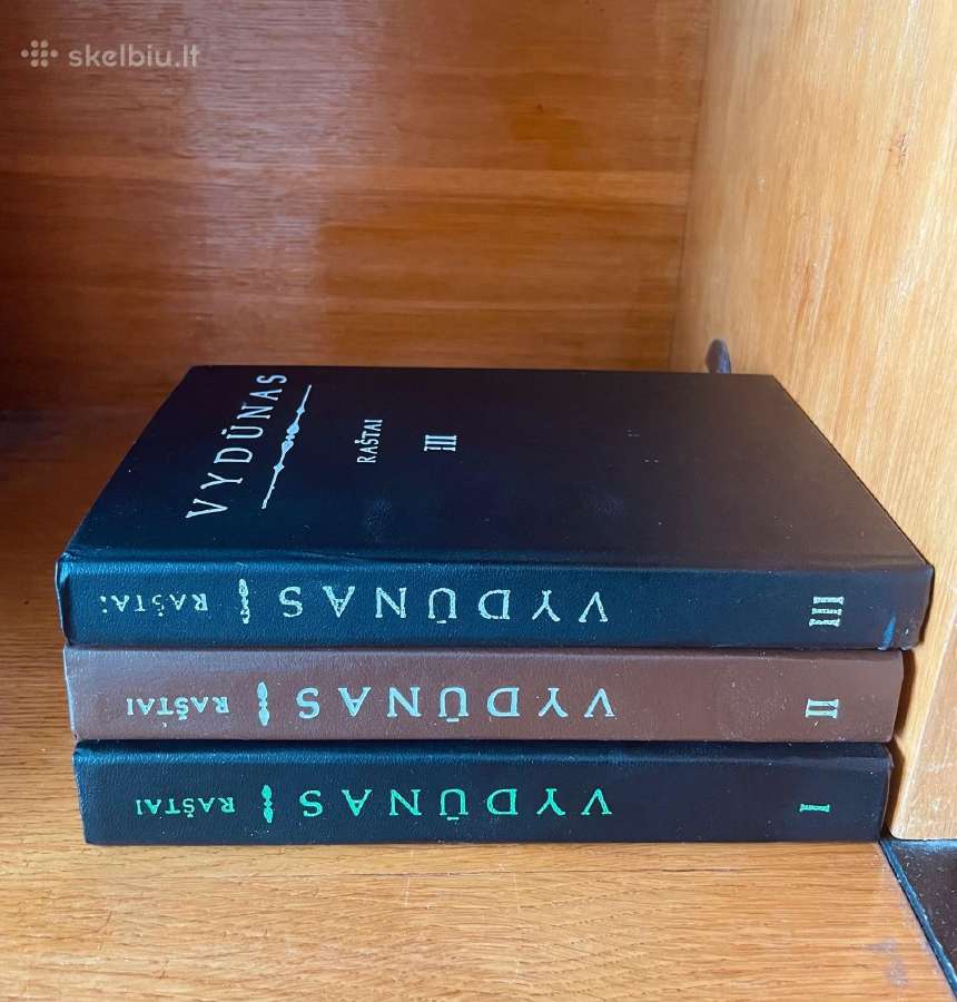 Vydūnas, Raštai 3 tomai