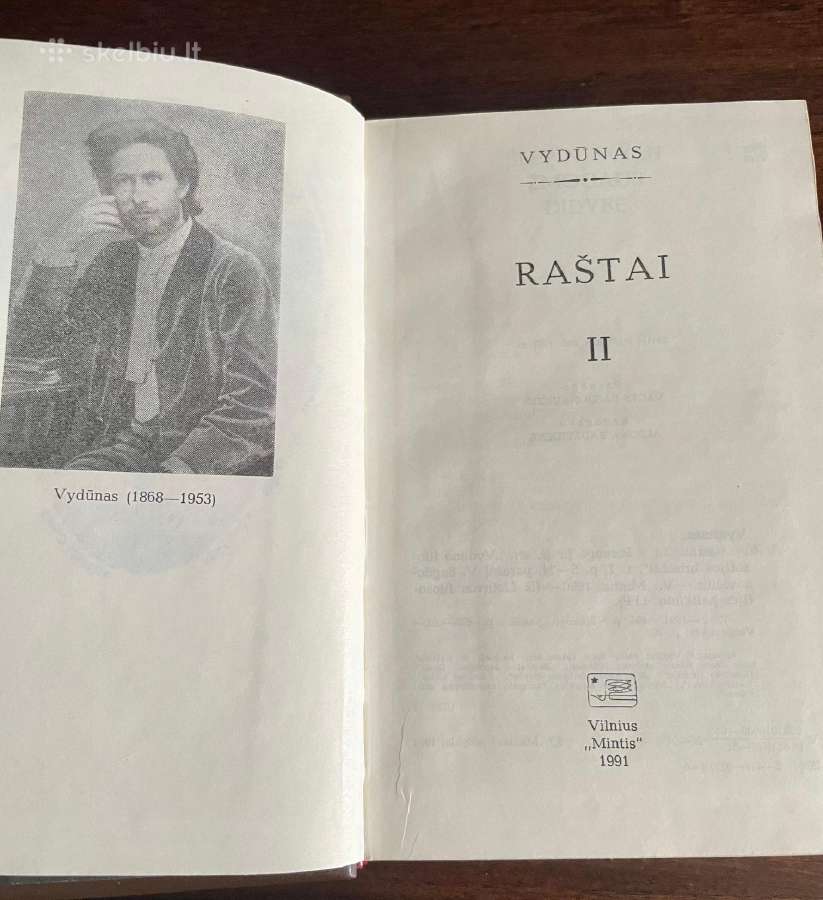 Vydūnas, Raštai 3 tomai - nuotraukos Nr. 4