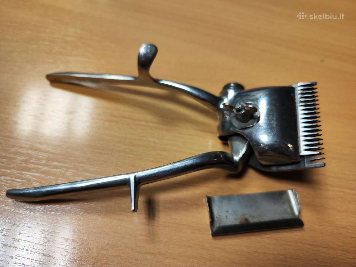 Mechaninė plaukų kirpimo mašinėlė 1955m