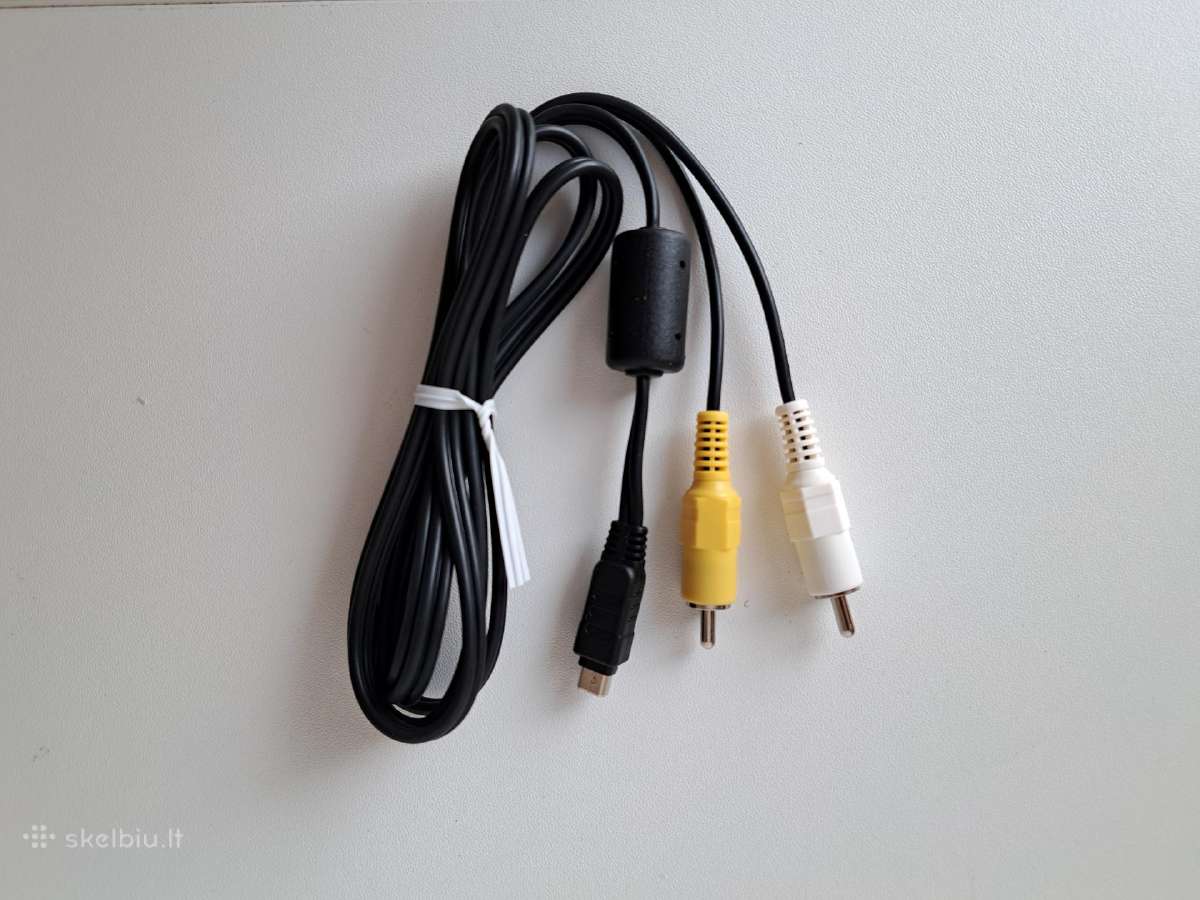 Audio laidas, kabelis, jungtis
