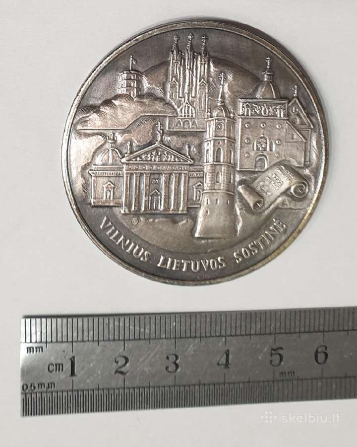 Medalis Vilnius Lietuvos Sostine - nuotraukos Nr. 4
