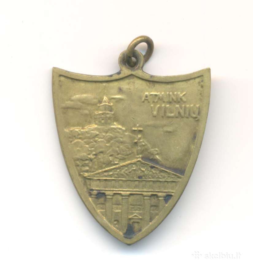 Medalis atmink Vilnių 1323-1923