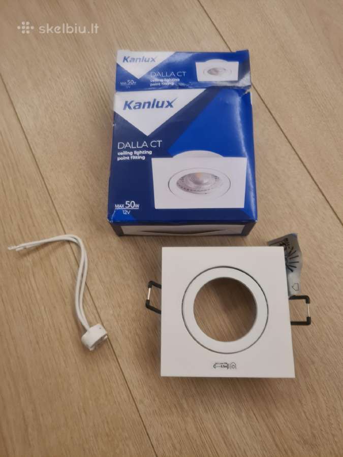 Įleidžiami šviestuvai Kanlux su LED ir adapteriais - nuotraukos Nr. 2