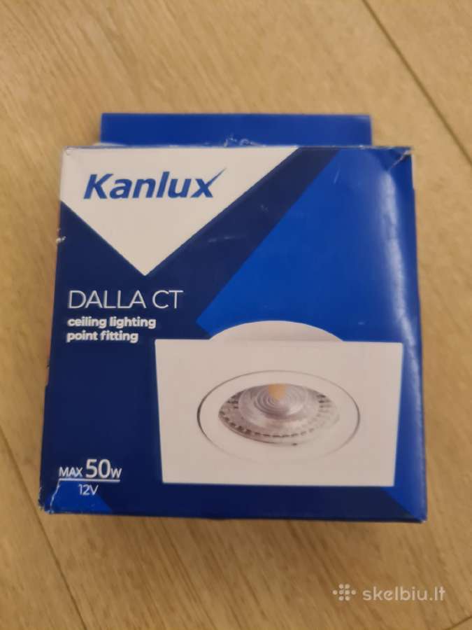 Įleidžiami šviestuvai Kanlux su LED ir adapteriais - nuotraukos Nr. 4