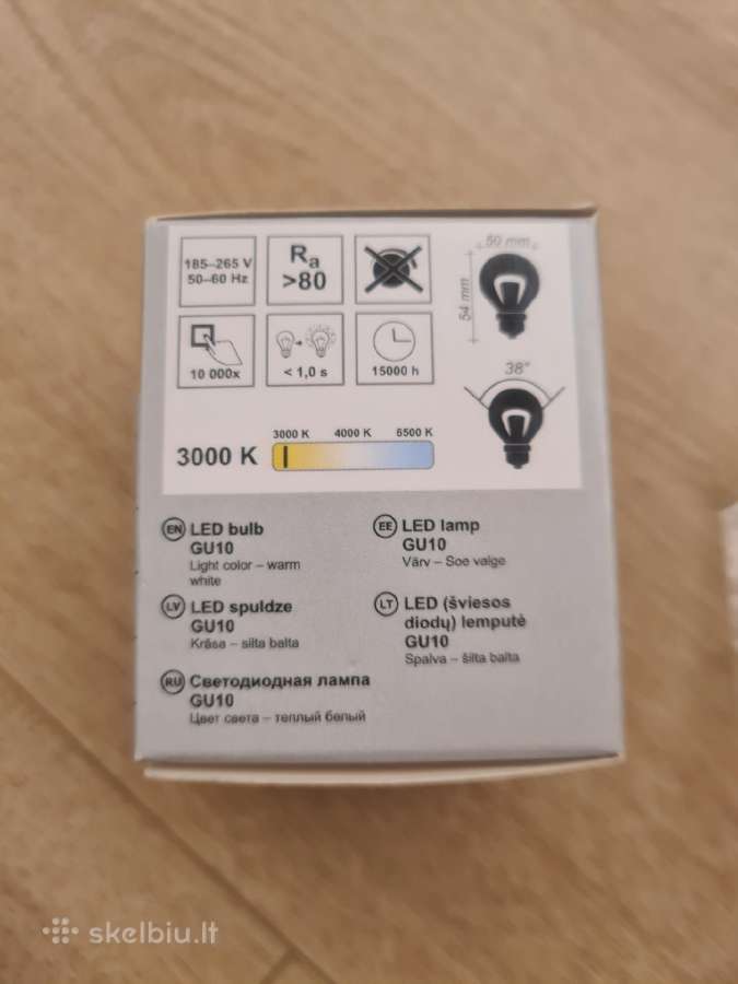 Įleidžiami šviestuvai Kanlux su LED ir adapteriais - nuotraukos Nr. 6