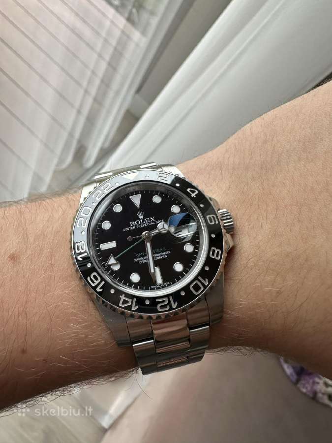 Rolex Gmt-master II 116710ln laikrodis - Skelbiu.lt