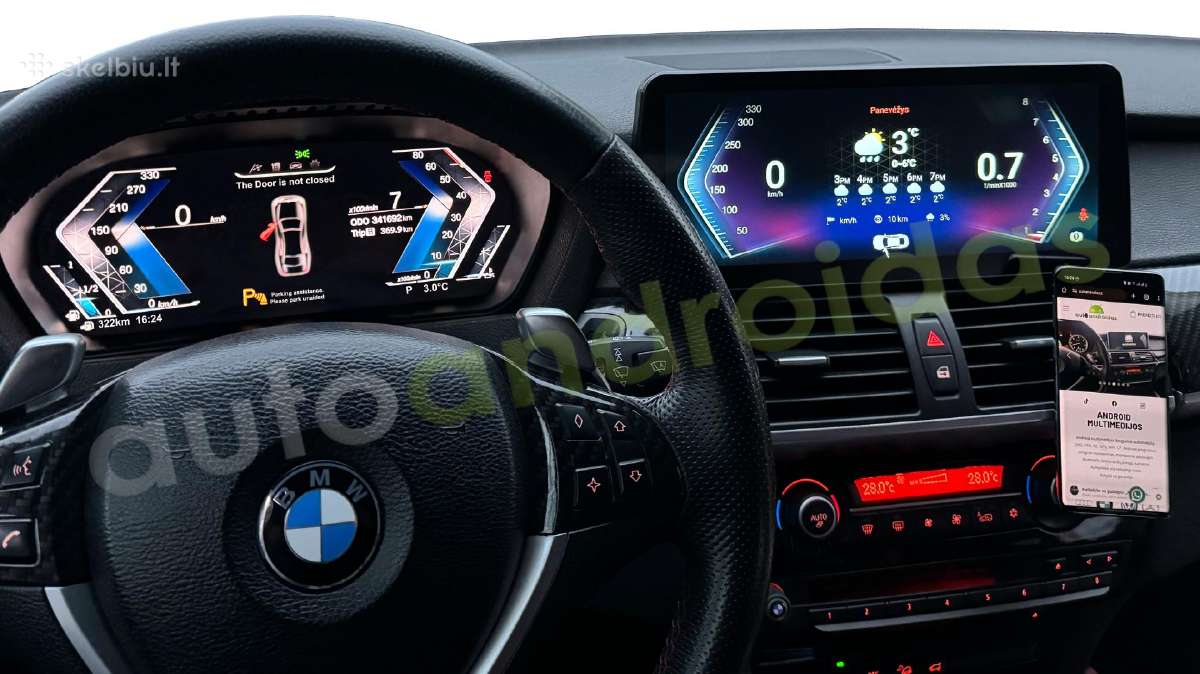 Bmw X5 E70 X6 E71 LCD skaitmeninis spidometras - nuotraukos Nr. 2