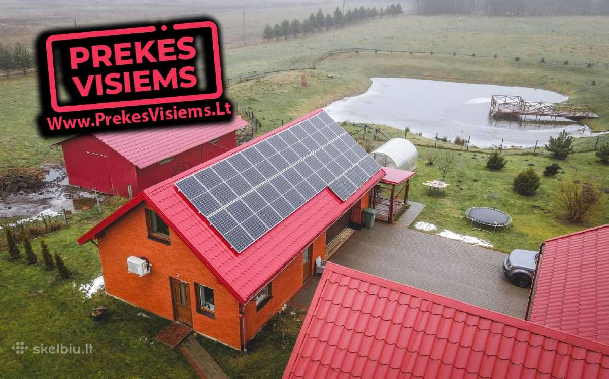 Saulės elektrinė moduliai panelės inverteriai vald - nuotraukos Nr. 32