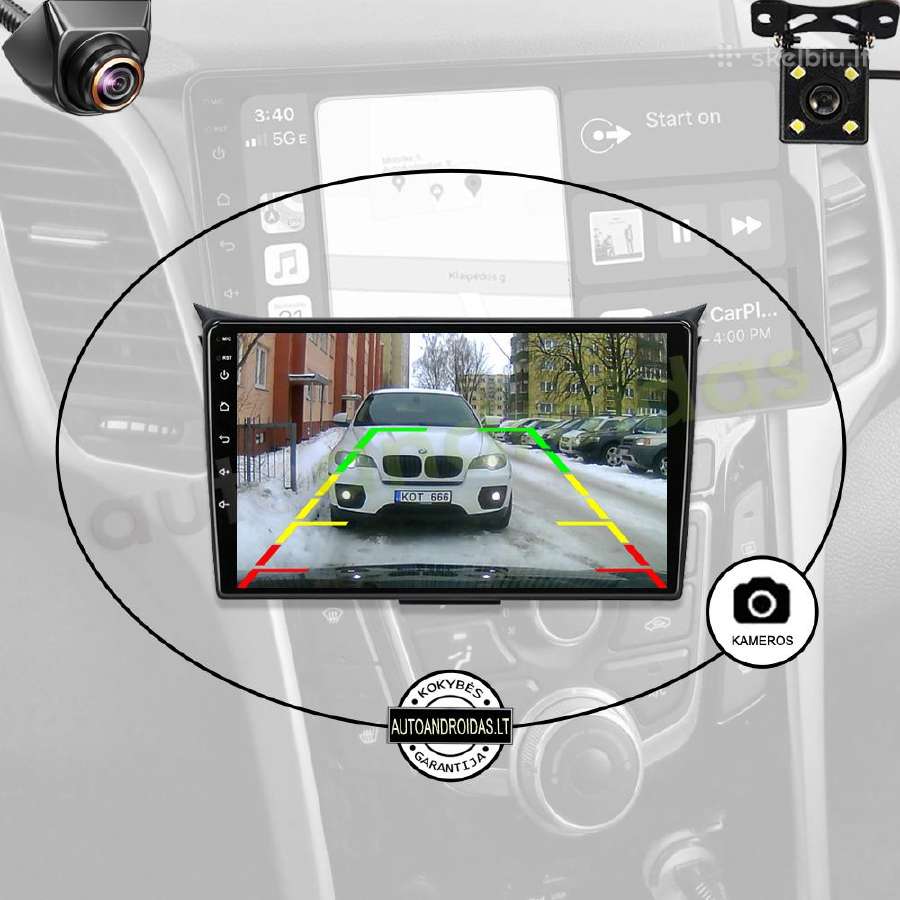 Hyundai I30 Android multimedia GPS/WiFi/usb/waze - nuotraukos Nr. 7