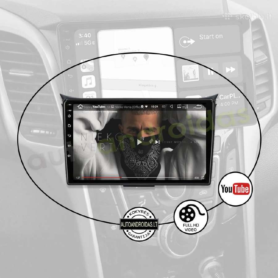 Hyundai I30 Android multimedia GPS/WiFi/usb/waze - nuotraukos Nr. 9