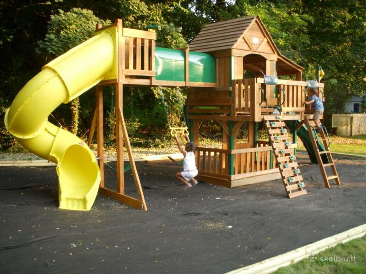 Vaikų žaidimo aikštelės laukui Woodlit kedras - nuotraukos Nr. 16